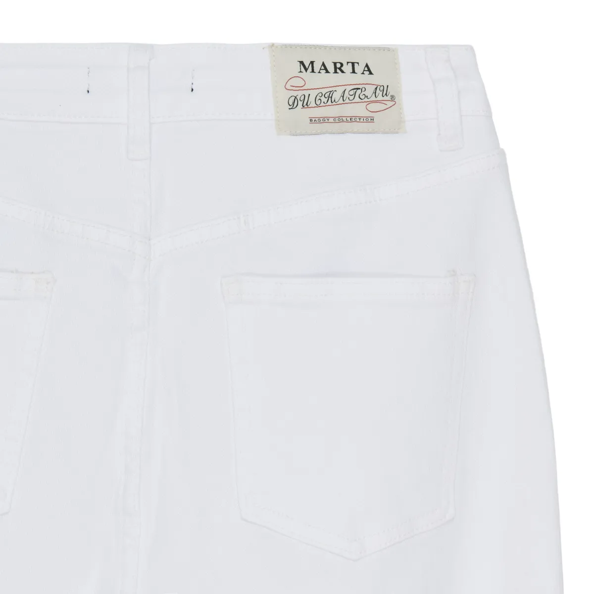 2698-11 Marta Du Cháteau Alvina Jeans White