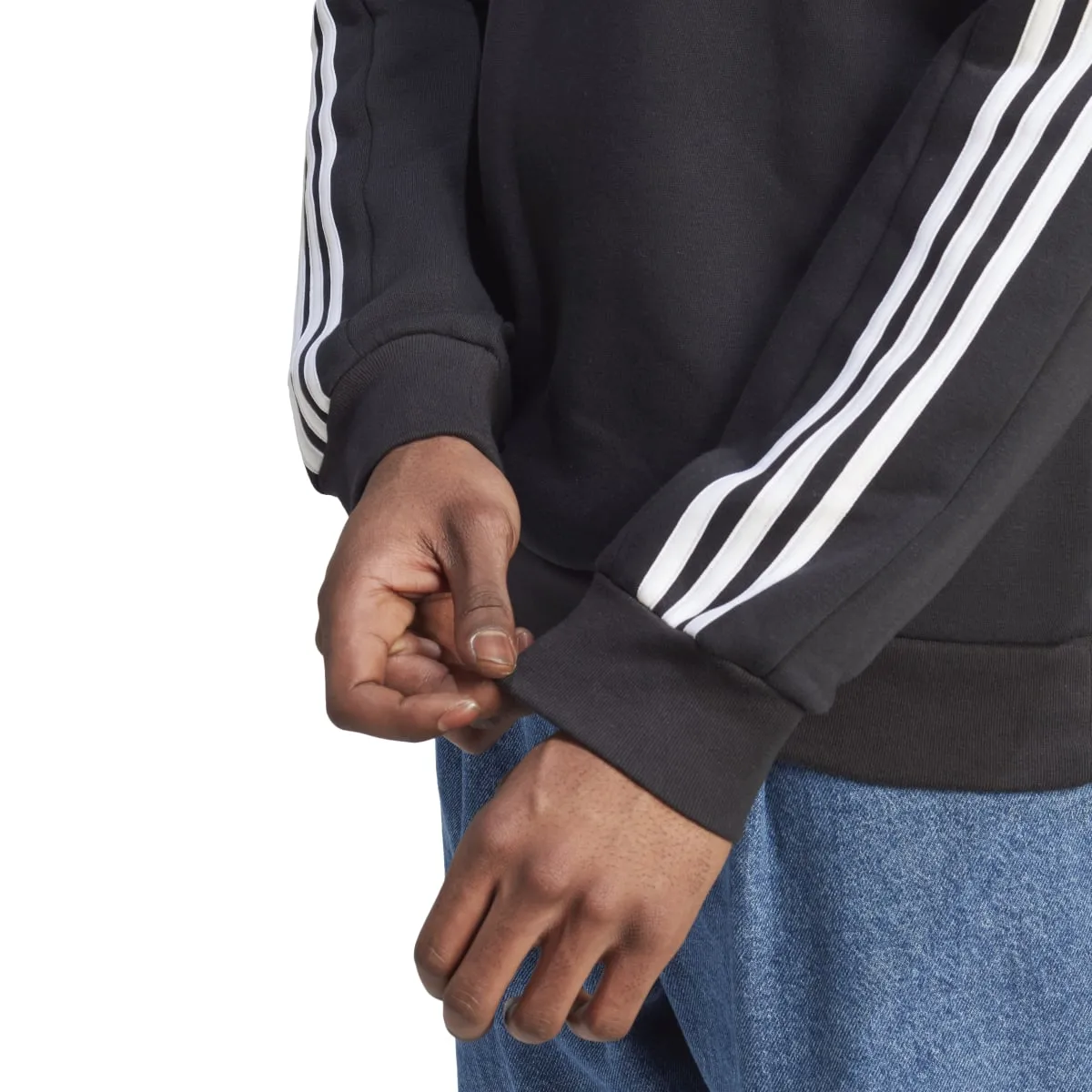 adidas Men's Essentials Fleece 3-Stripes Sweatshirt