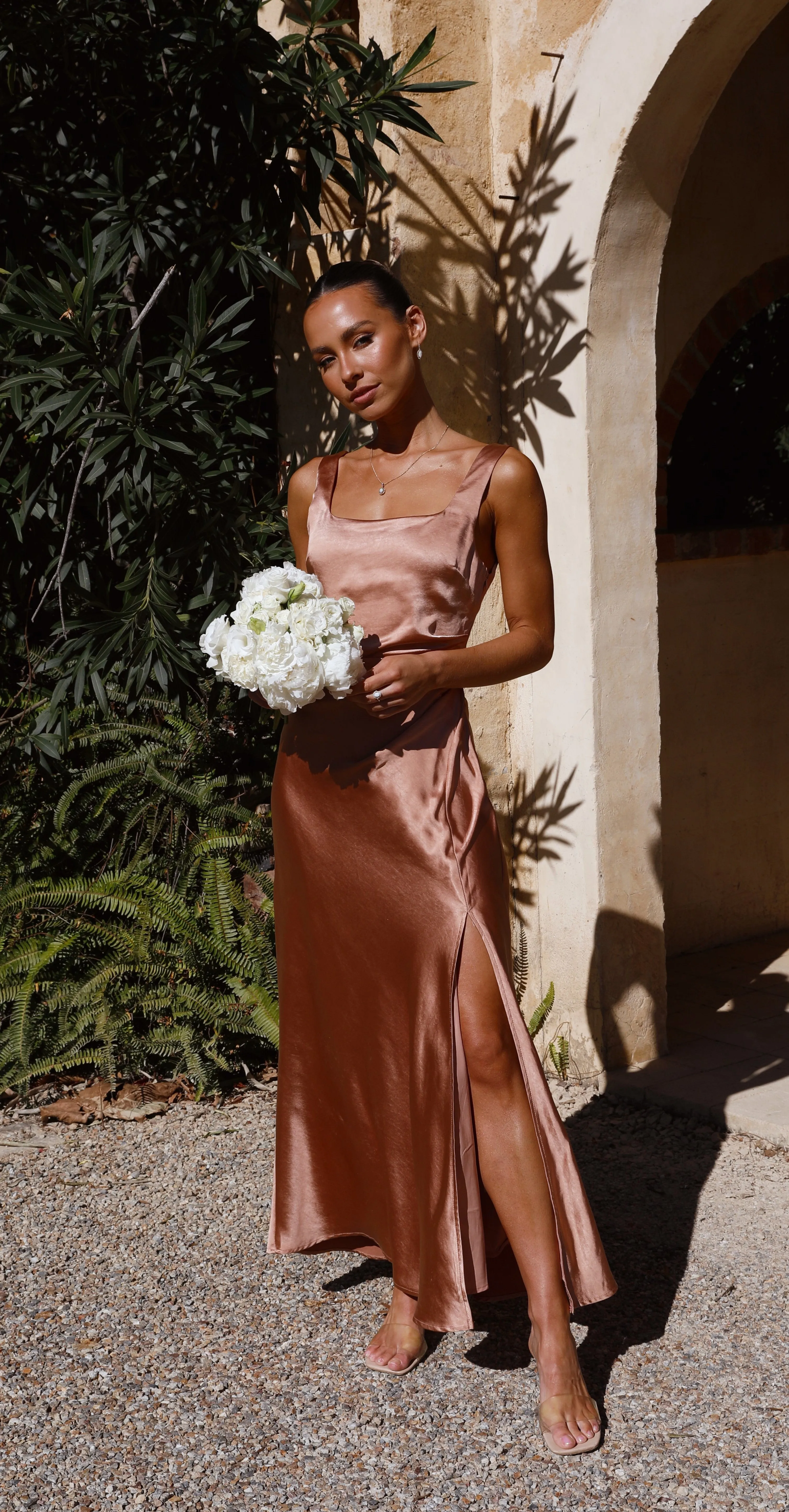 Alaria Maxi Dress - Clay