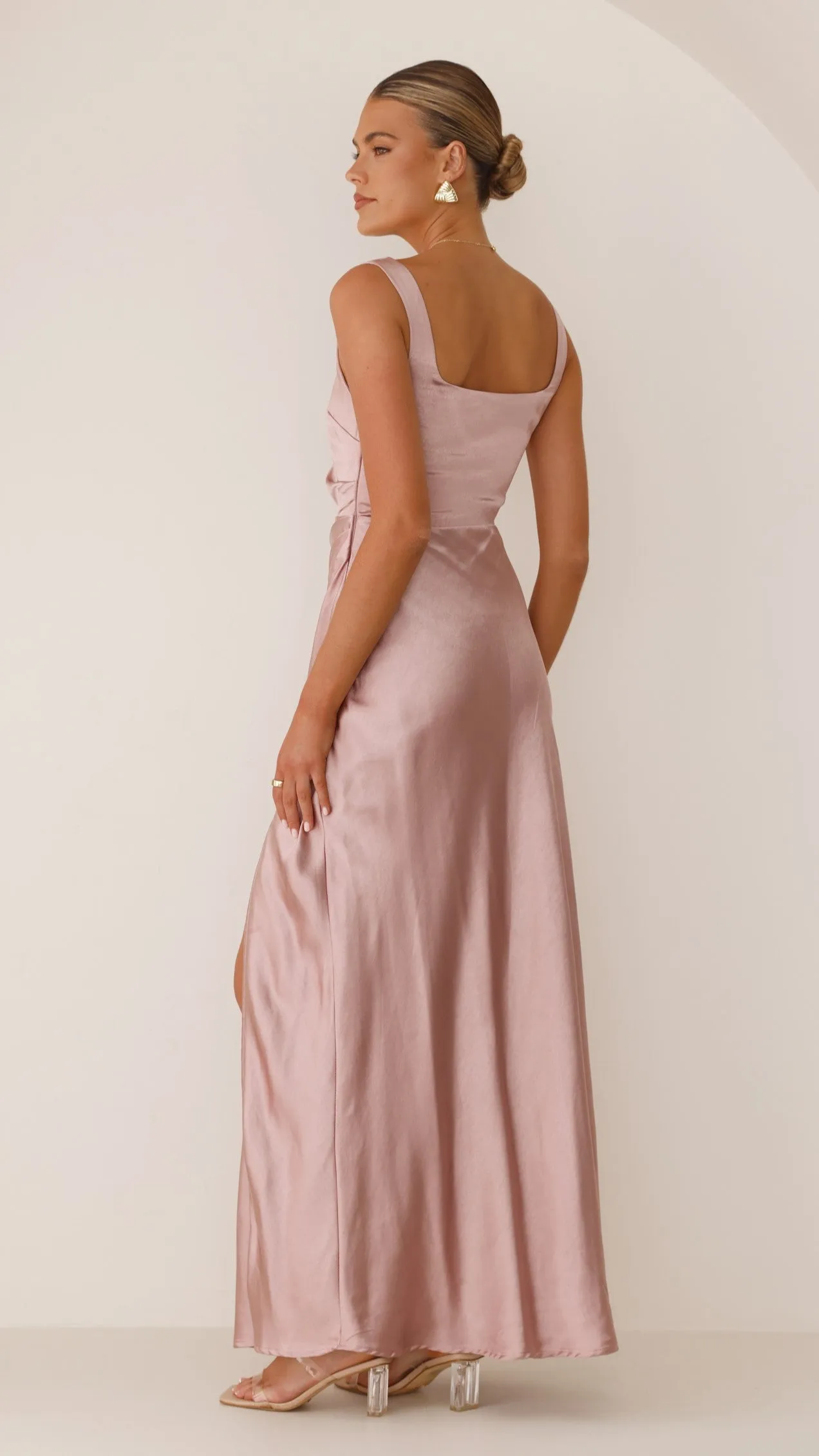 Alaria Maxi Dress - Dusty Pink