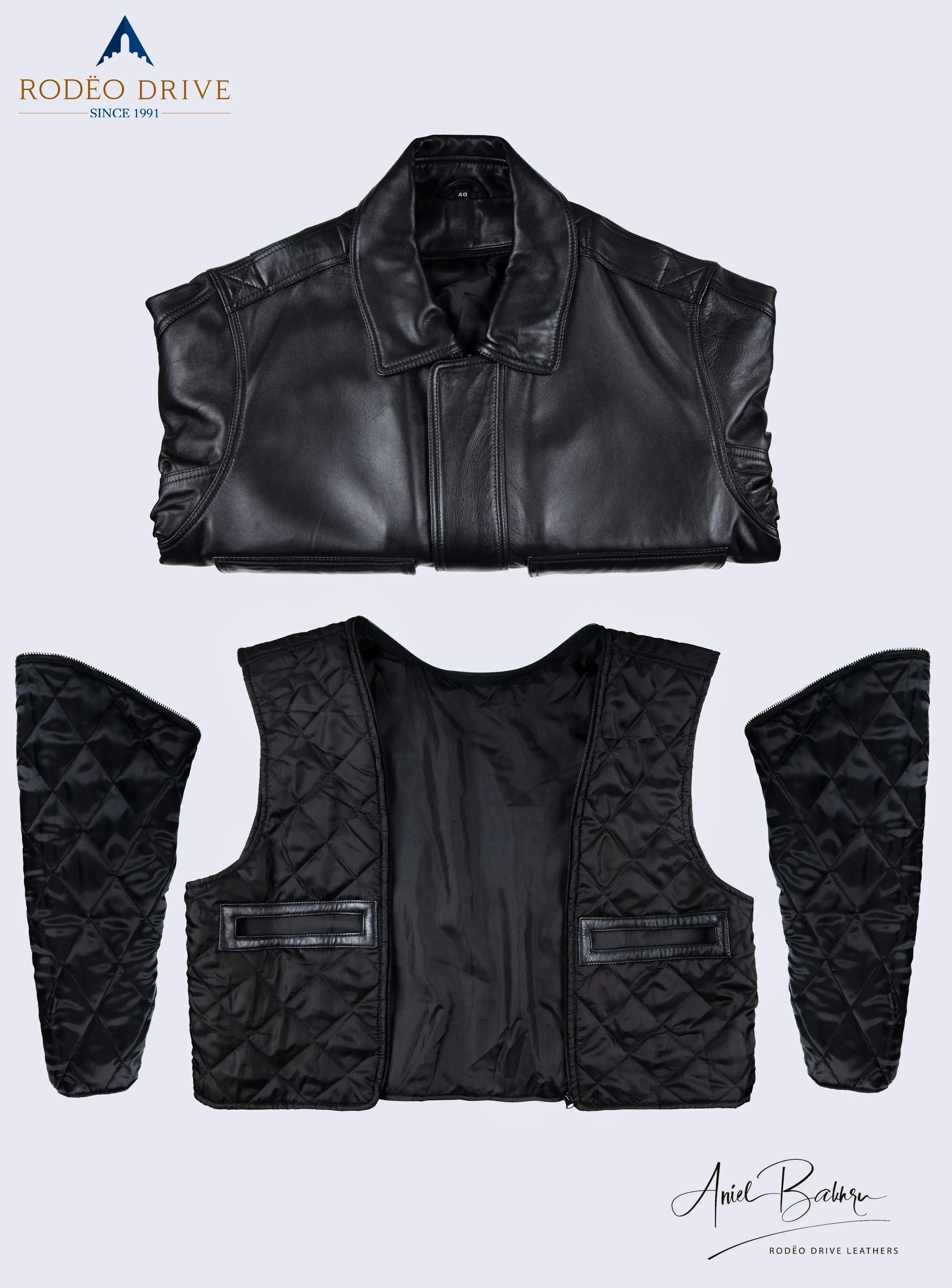 ALASKA UNIFORM LEATHER JACKETS MEN