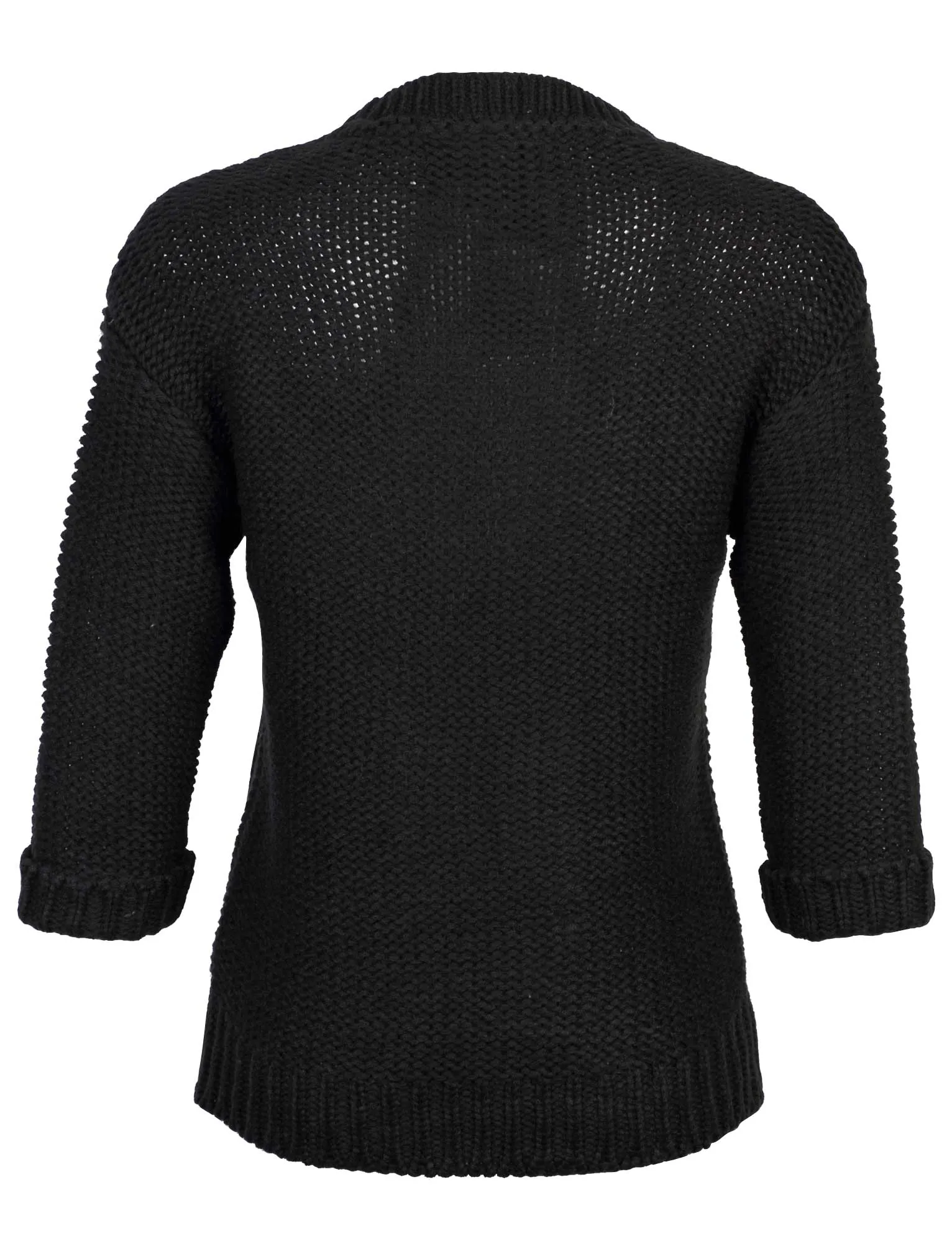 Amara Reya Buttercup cable knit jumper in Anthracite