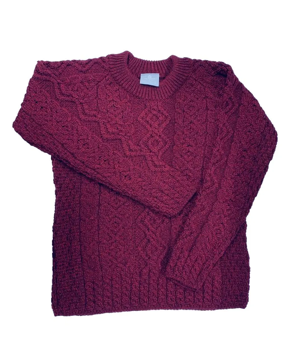 Aran Sweater with Raglan Sleeve