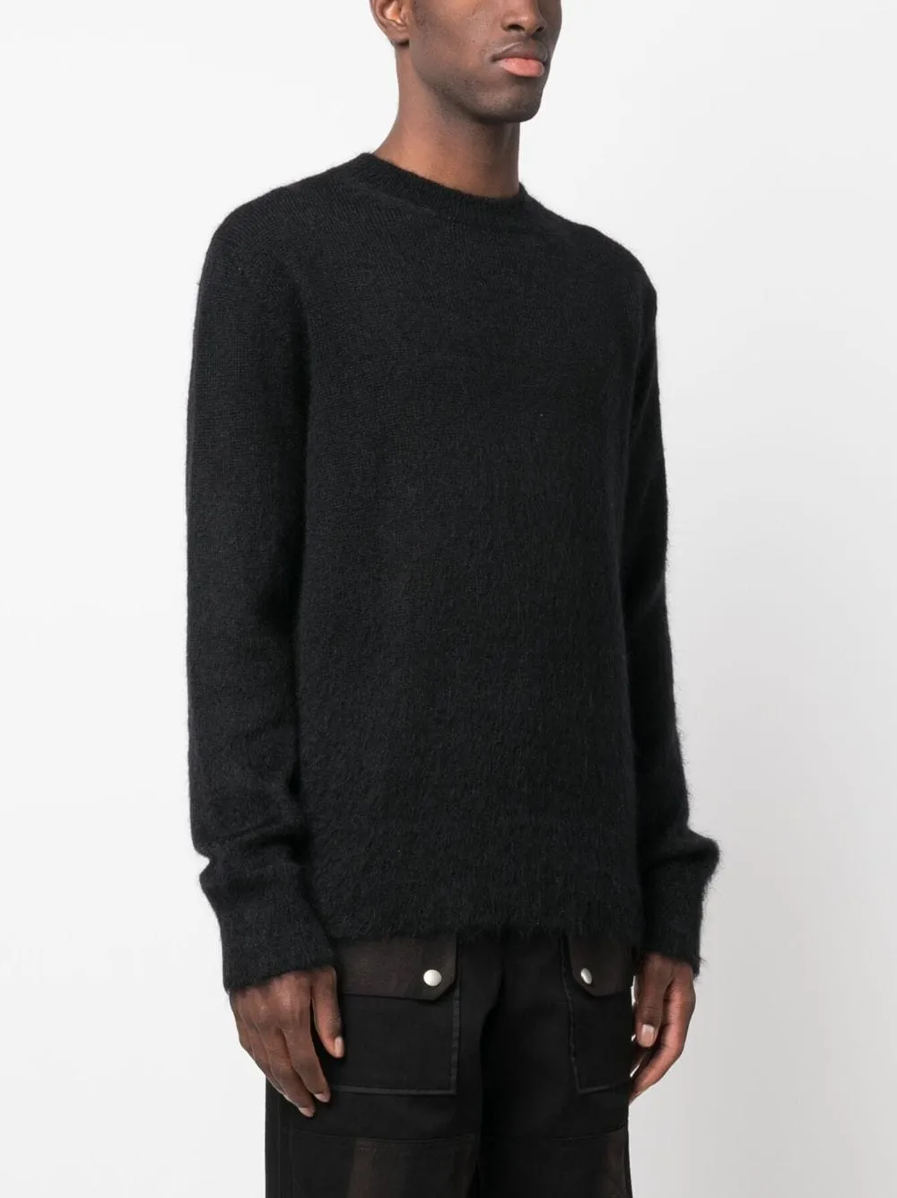 Arrow Intarsia Crew-Neck Jumper