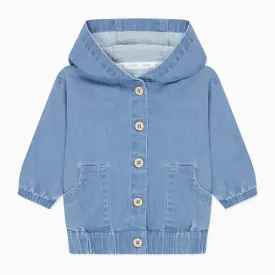 Baby Denim Bomber Jacket