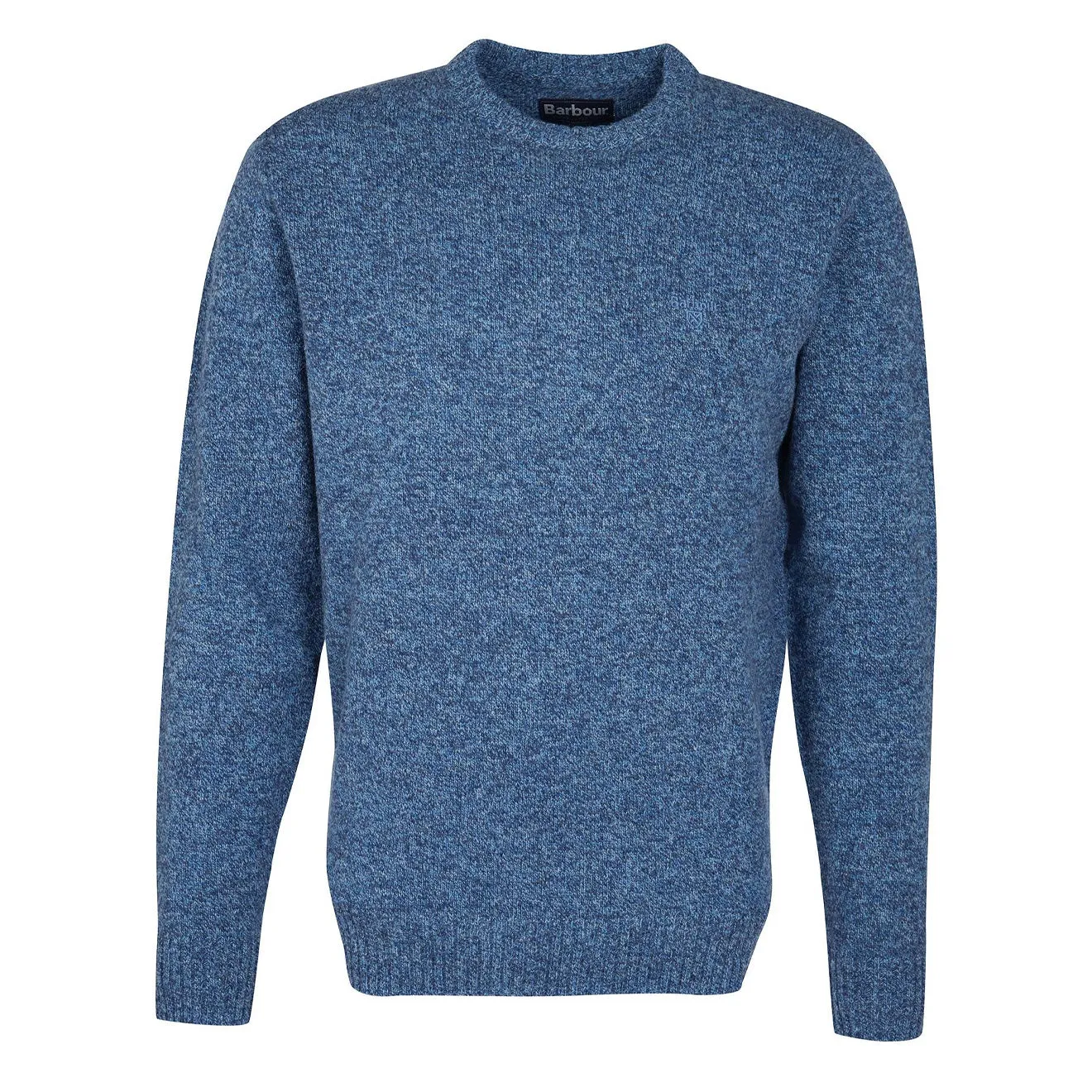 Barbour Newbury Crew Knit Blue Mix