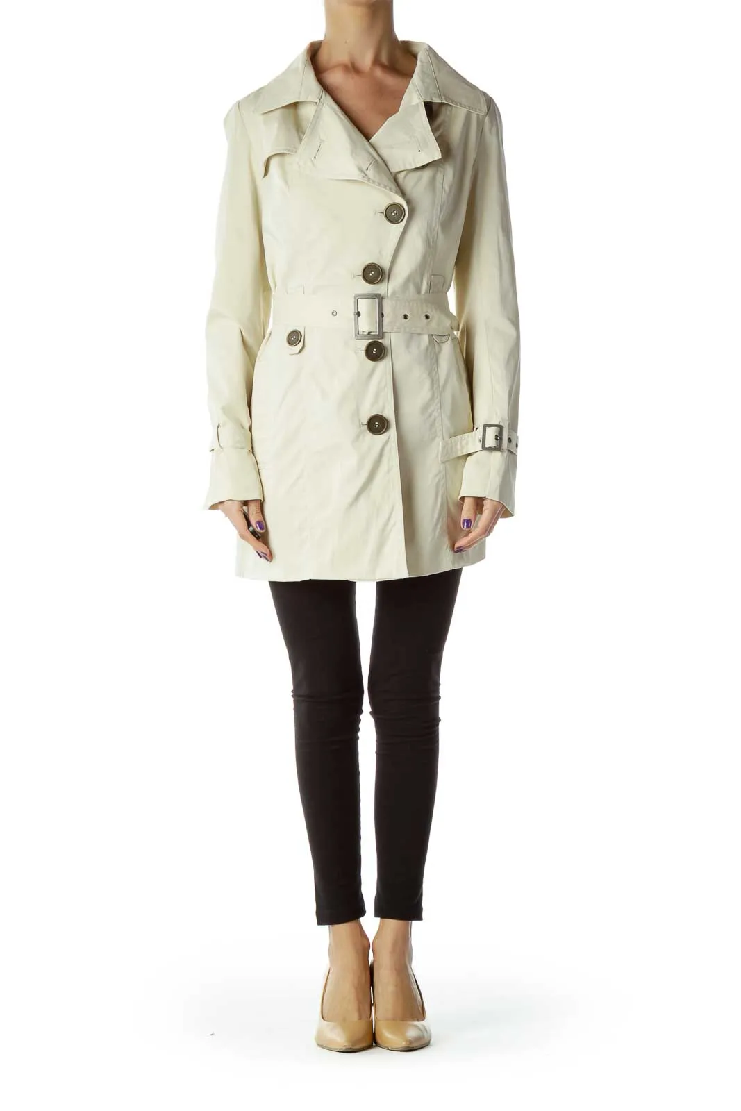 Beige Trench Coat