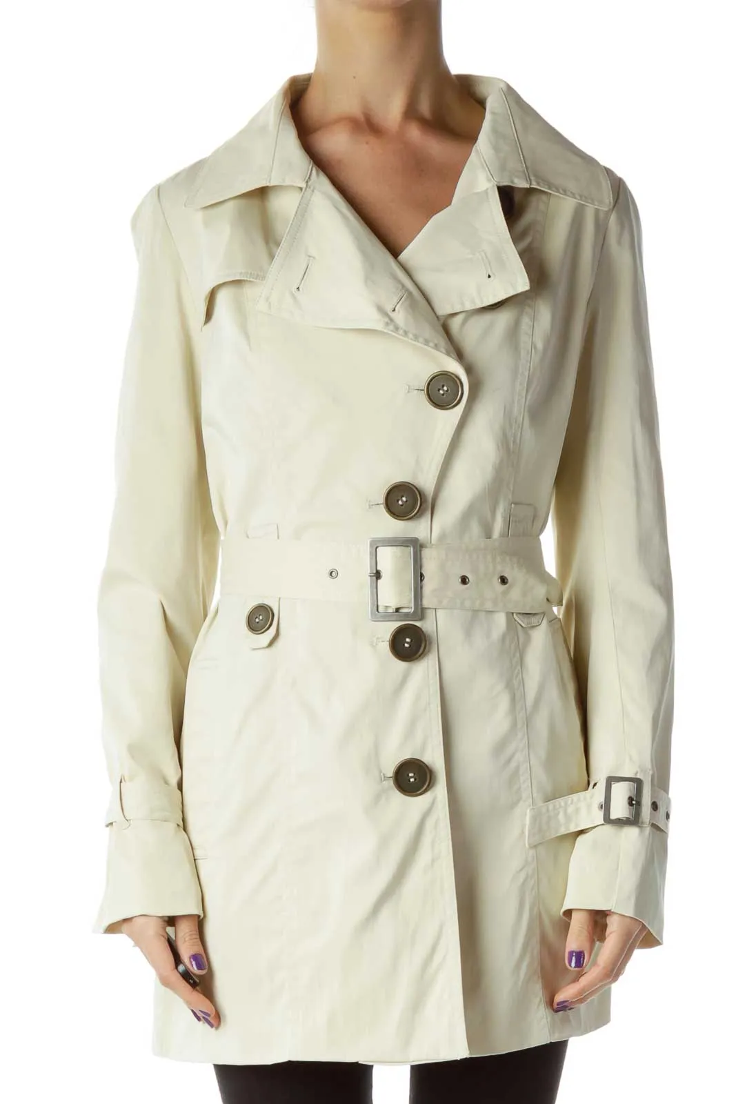 Beige Trench Coat