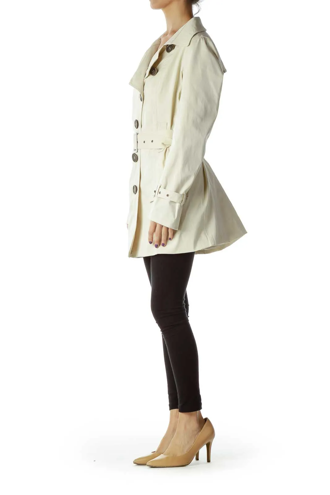 Beige Trench Coat