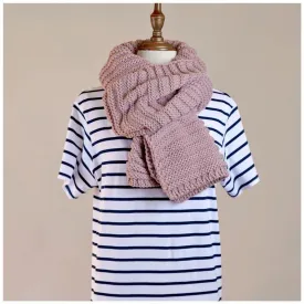 Best Friend Knit Scarf – Mauve