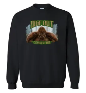 Bigfoot Eyewitness Deep Woods Collection Crew Neck Sweatshirt