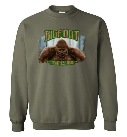 Bigfoot Eyewitness Deep Woods Collection Crew Neck Sweatshirt