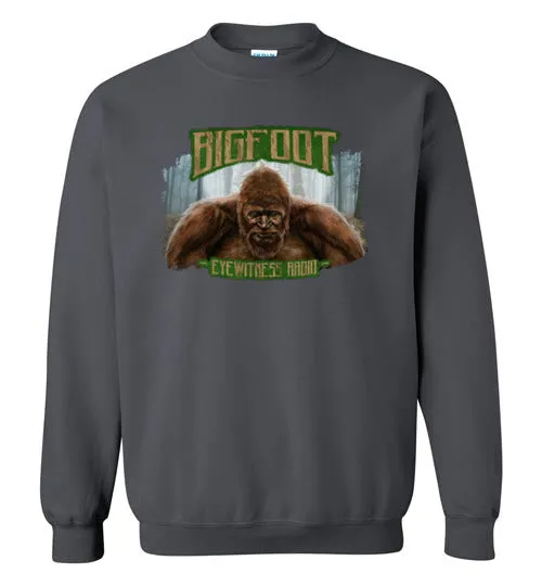 Bigfoot Eyewitness Deep Woods Collection Crew Neck Sweatshirt