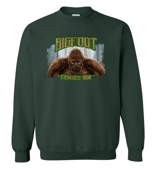 Bigfoot Eyewitness Deep Woods Collection Crew Neck Sweatshirt