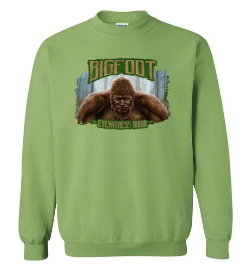 Bigfoot Eyewitness Deep Woods Collection Crew Neck Sweatshirt