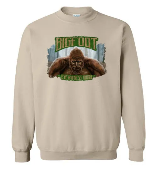 Bigfoot Eyewitness Deep Woods Collection Crew Neck Sweatshirt