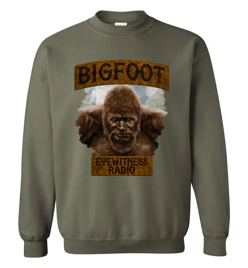 Bigfoot Eyewitness High Sierra Collection Crew Neck Sweatshirt (Round)