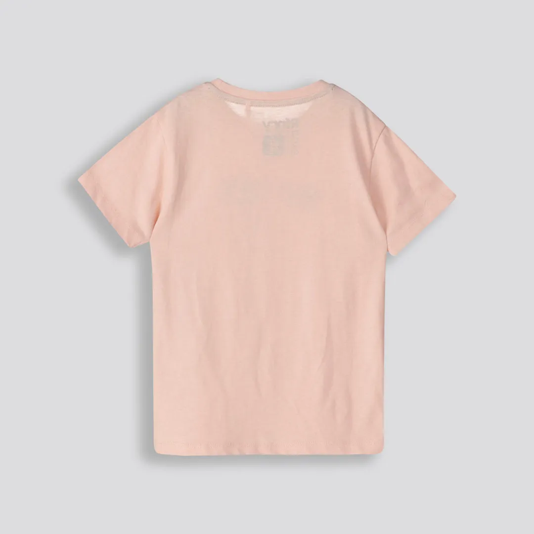 Branded Tee _ 153309 _ Peach