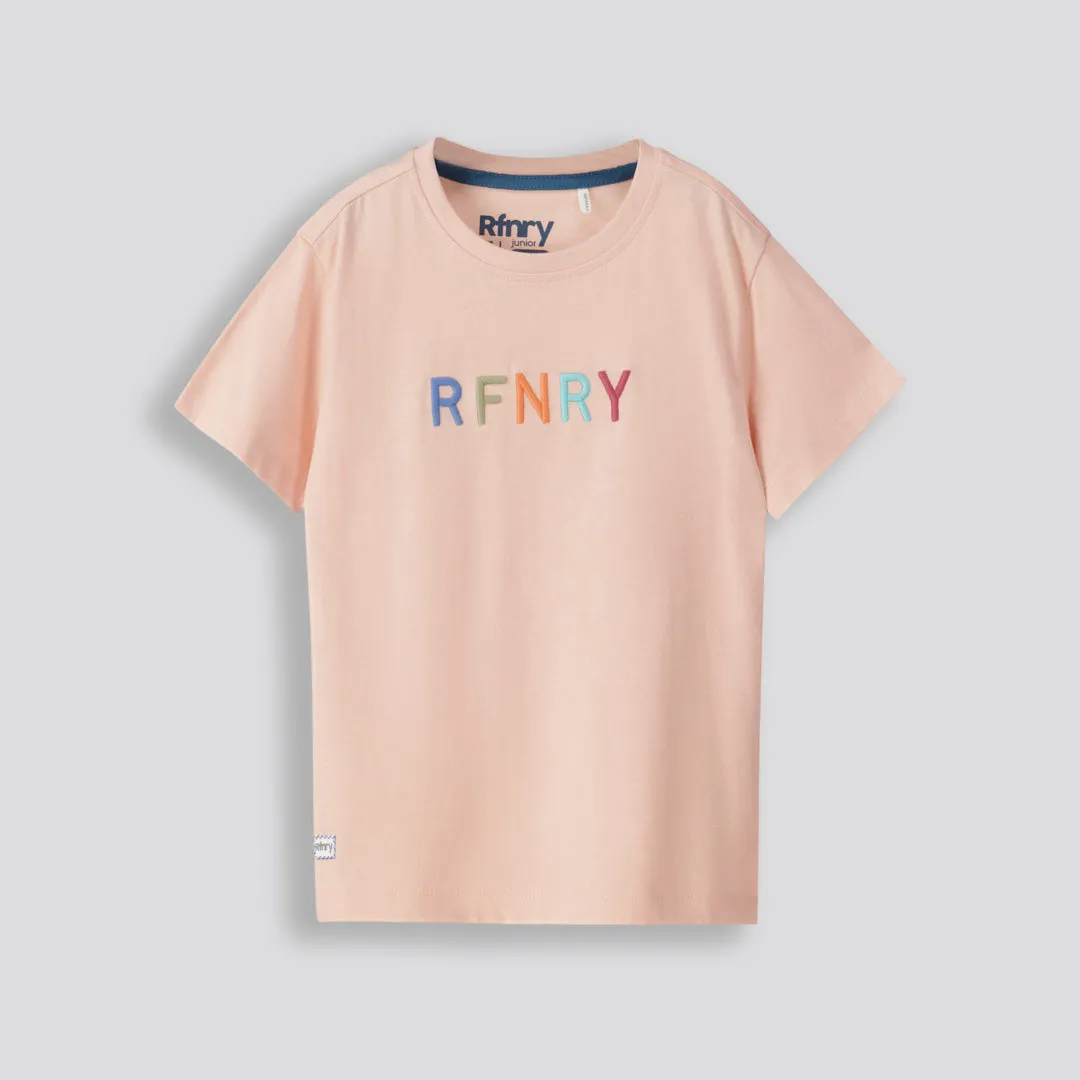 Branded Tee _ 153309 _ Peach