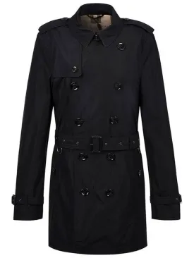 Britain Trench Coat Black