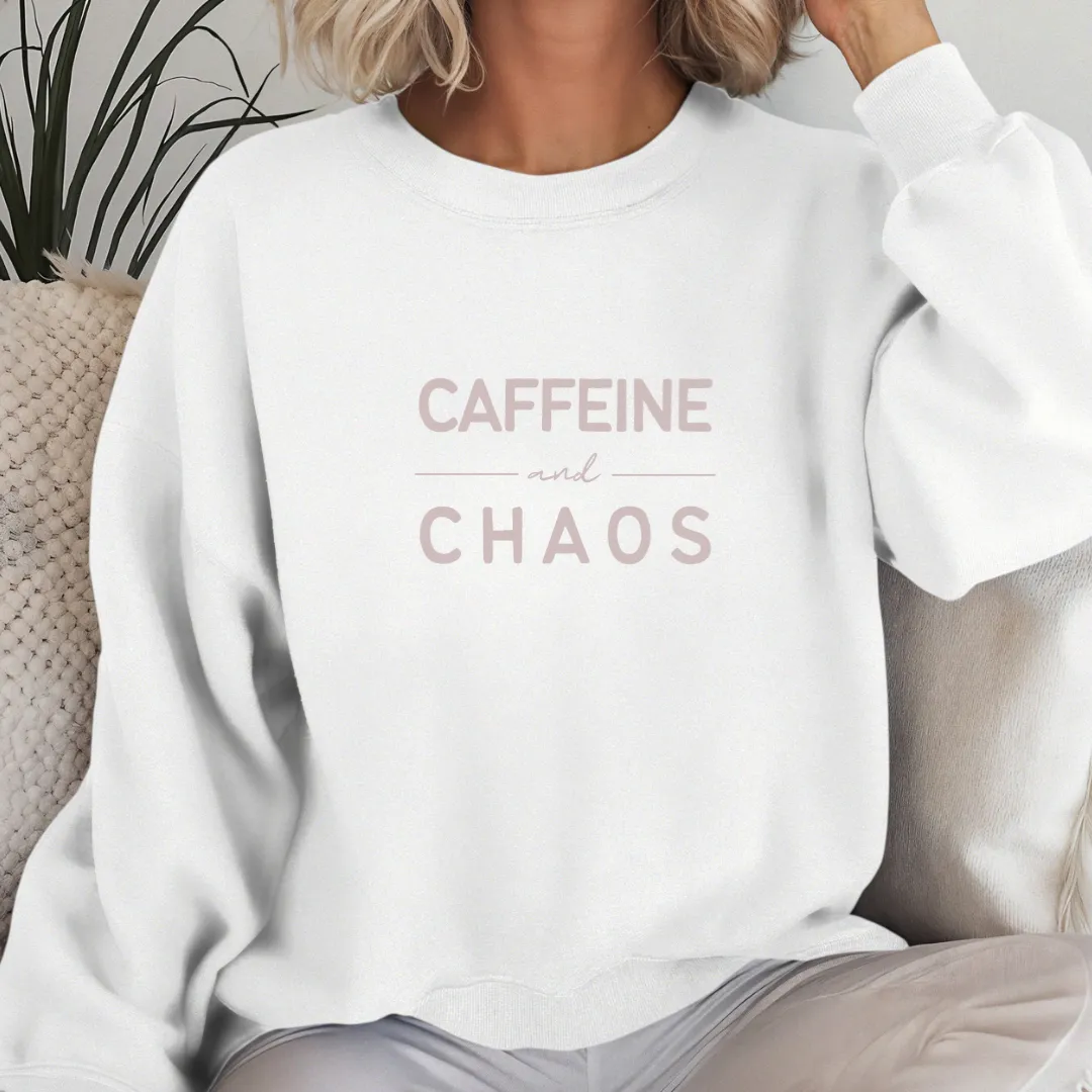 Caffeine and Chaos Lightweight Sweatshirt