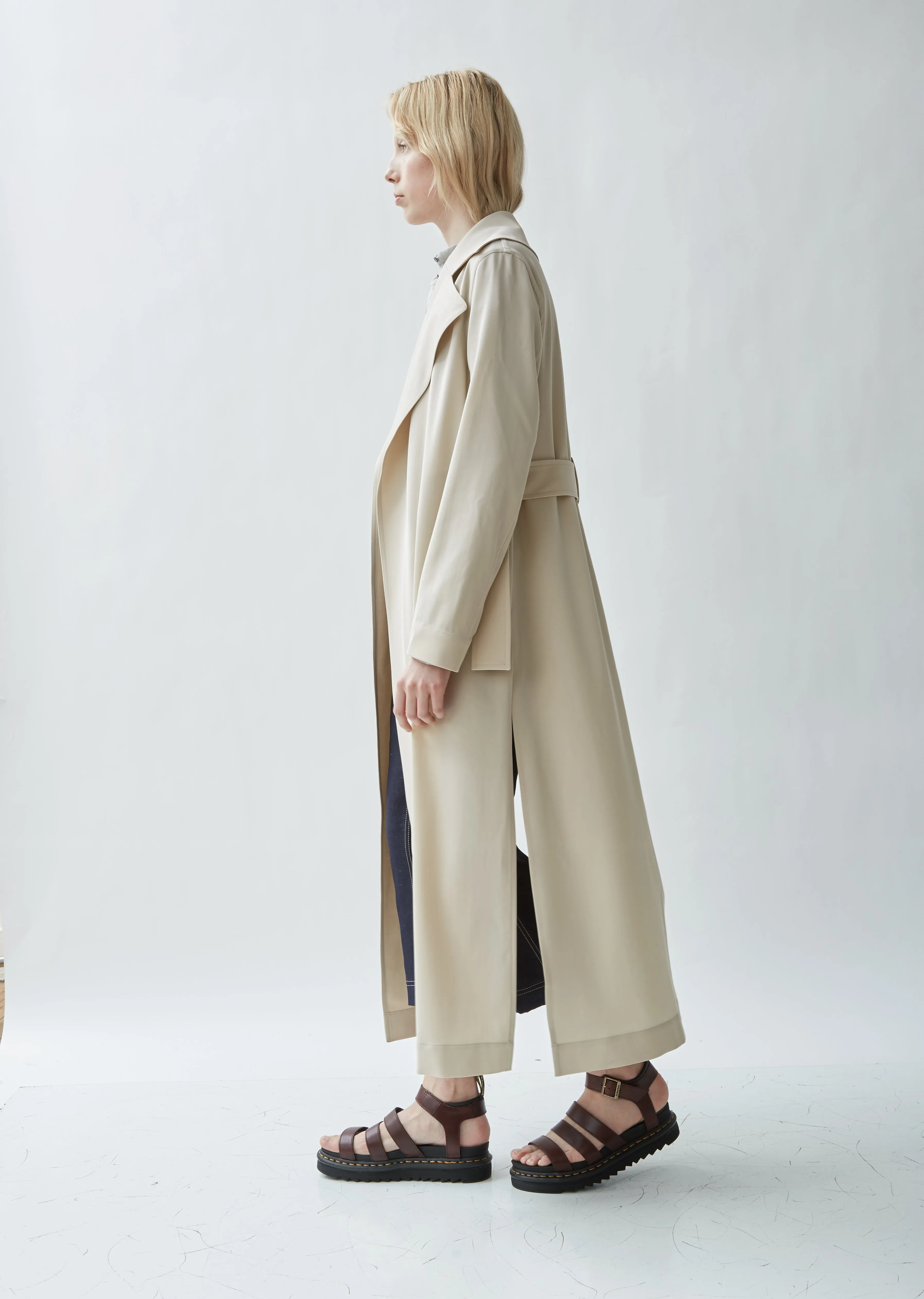 Candor Stretch Wool Twill Coat