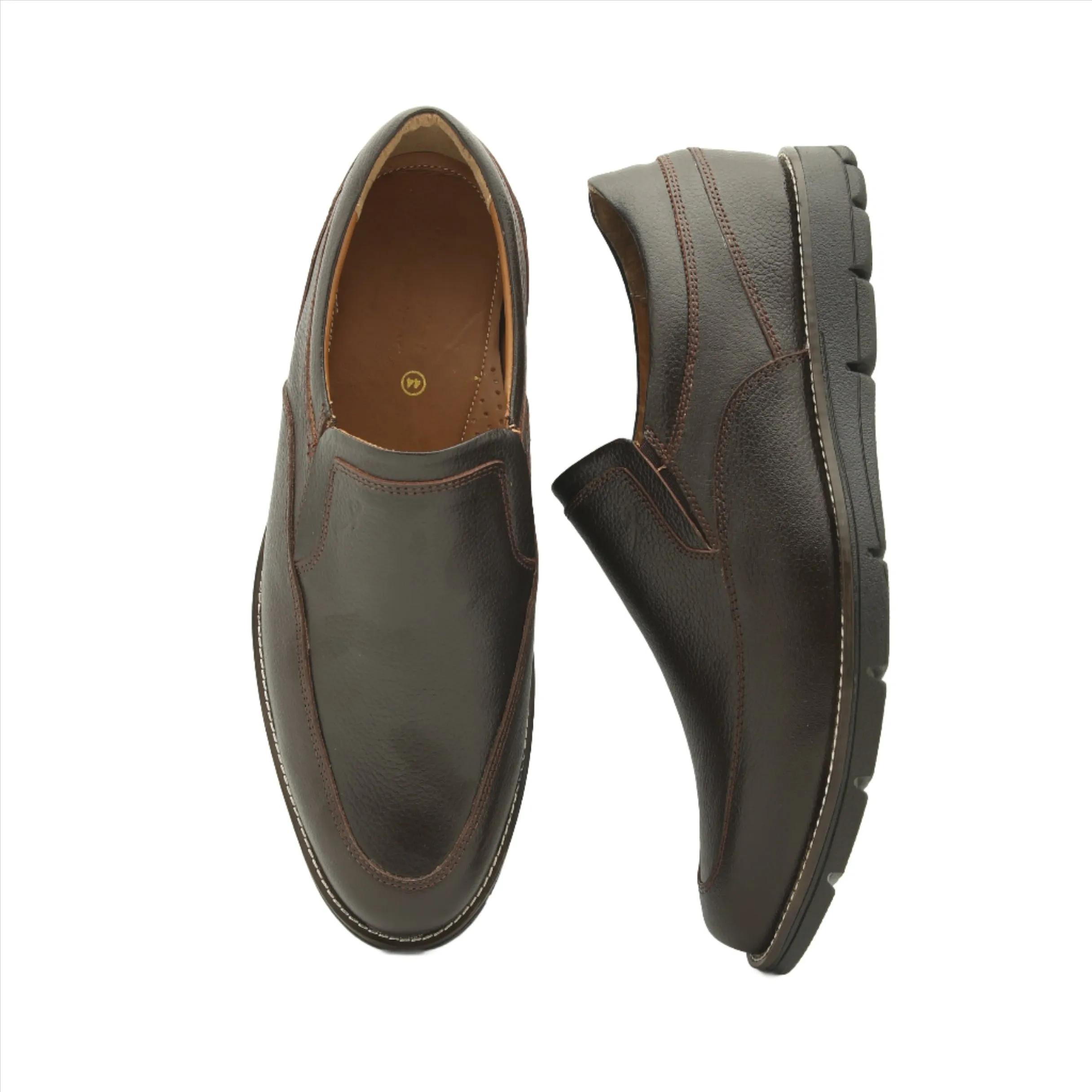 Capital Footwear - Men - Leather Loafers - Deep Brown