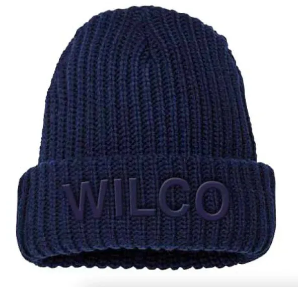 Chunky Knit Beanie (Navy)