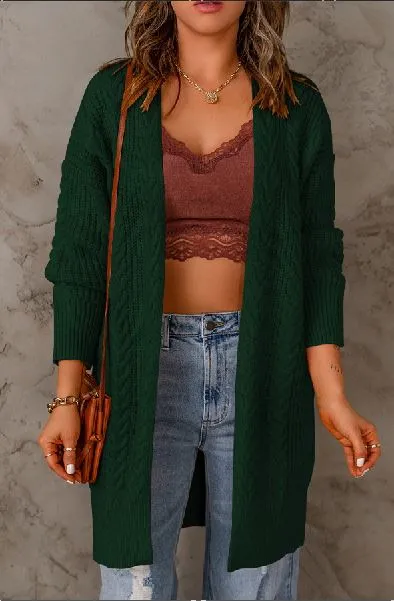 CHUNKY KNIT CARDIGAN