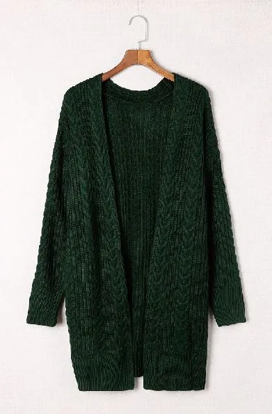 CHUNKY KNIT CARDIGAN