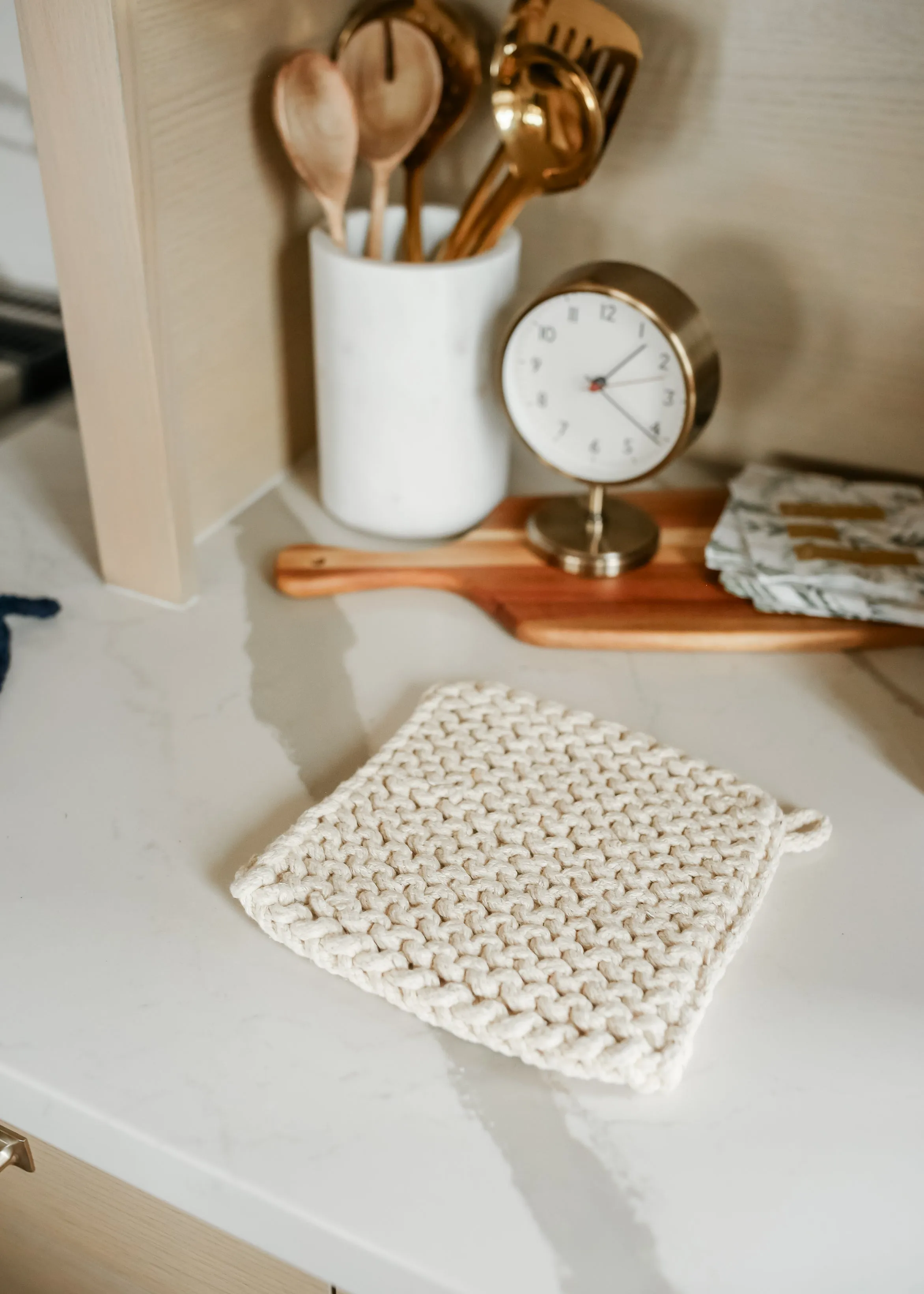 Chunky Knit Potholder