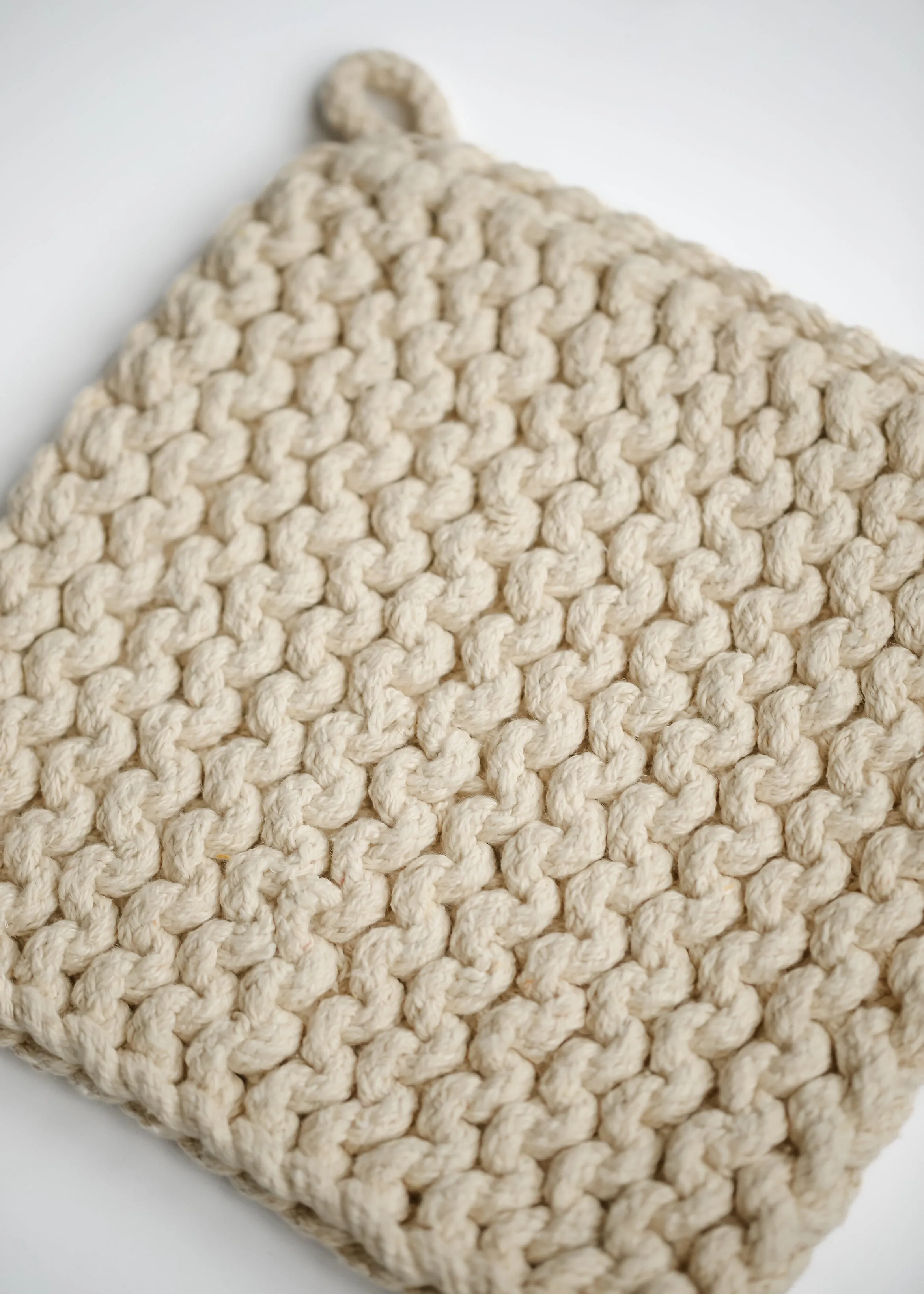 Chunky Knit Potholder