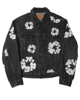 Cotton Wreath Denim Jacket