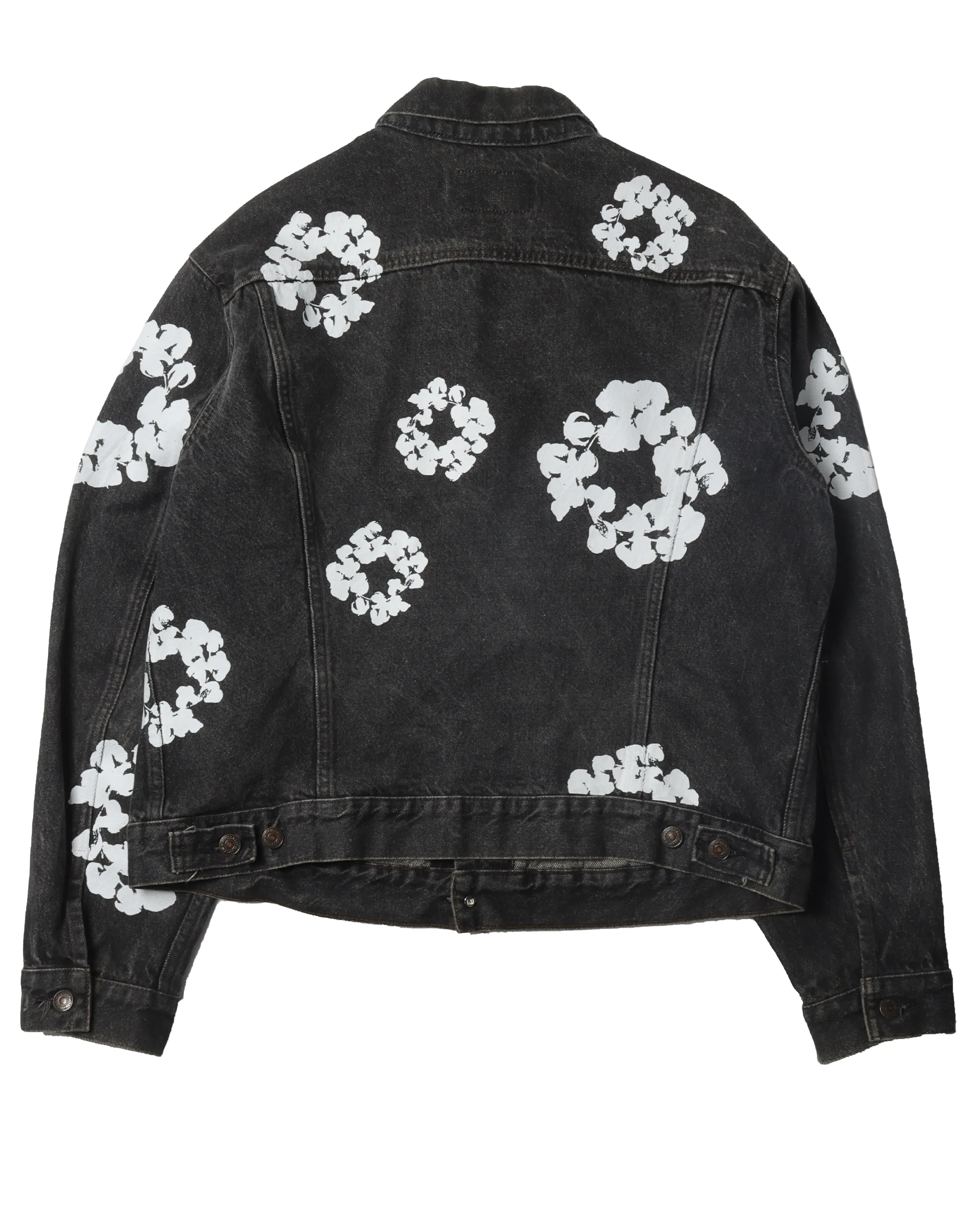 Cotton Wreath Denim Jacket