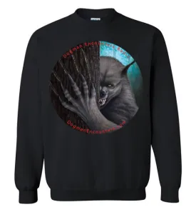 Dogman Encounters Rogue Collection Crew Neck Sweatshirt (no border with red font)