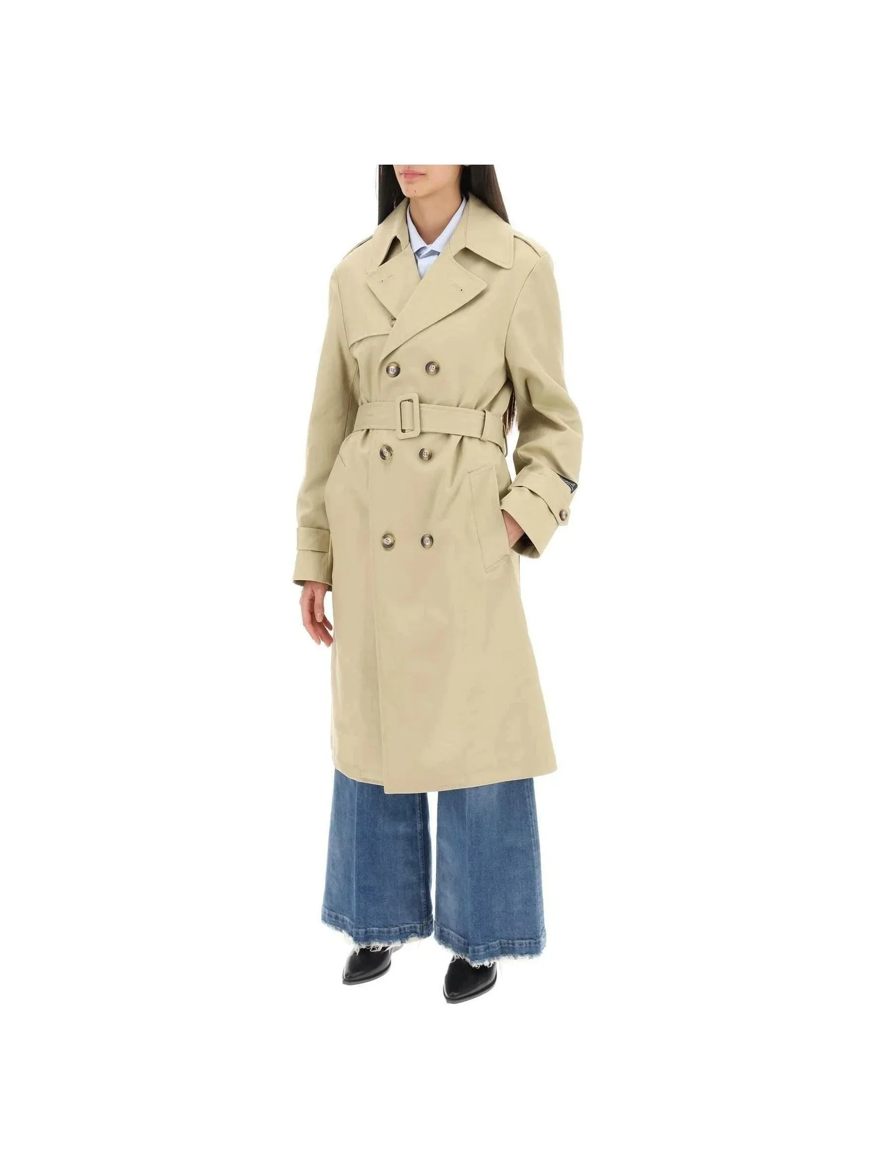 Double-Breasted Trench Coat