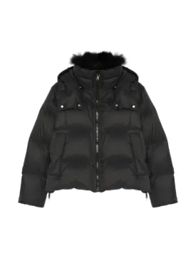 Doudoune 59cm Coat in Noir