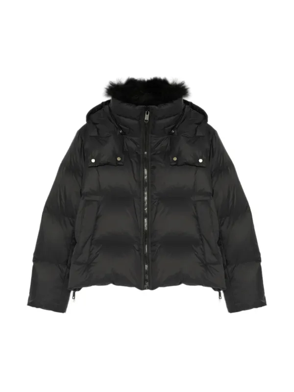 Doudoune 59cm Coat in Noir