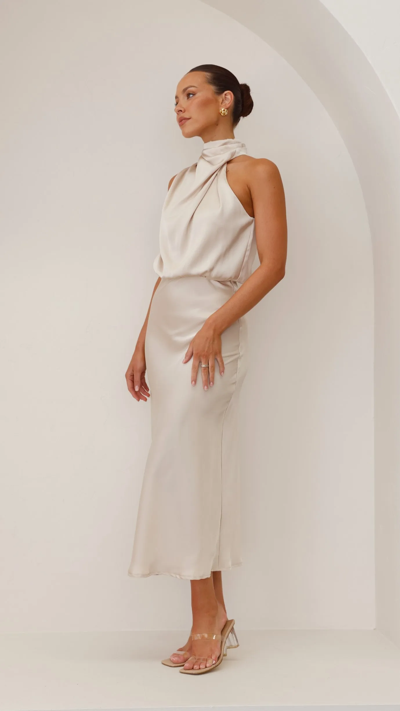 Esther Maxi Dress - Champagne