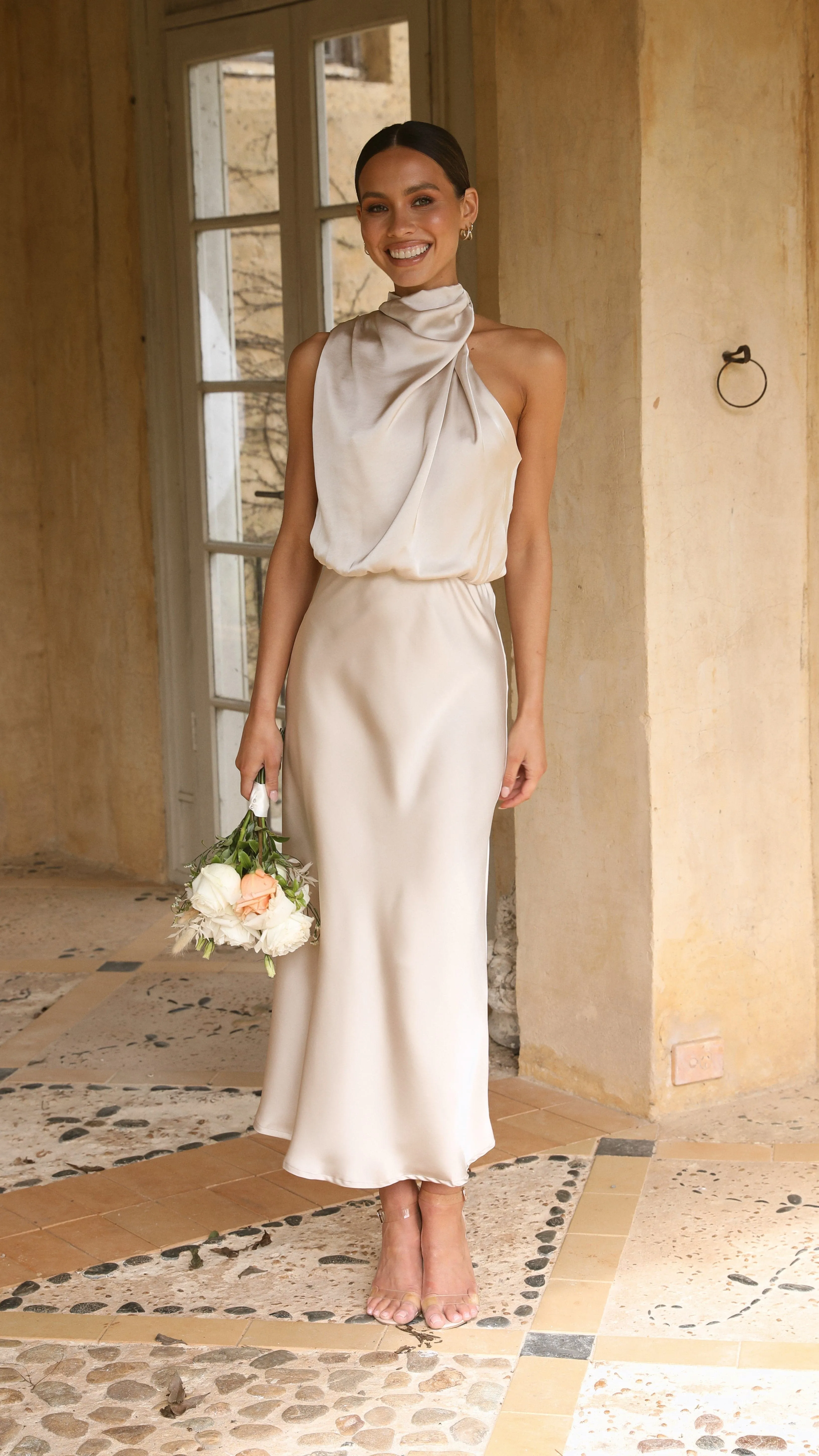 Esther Maxi Dress - Champagne