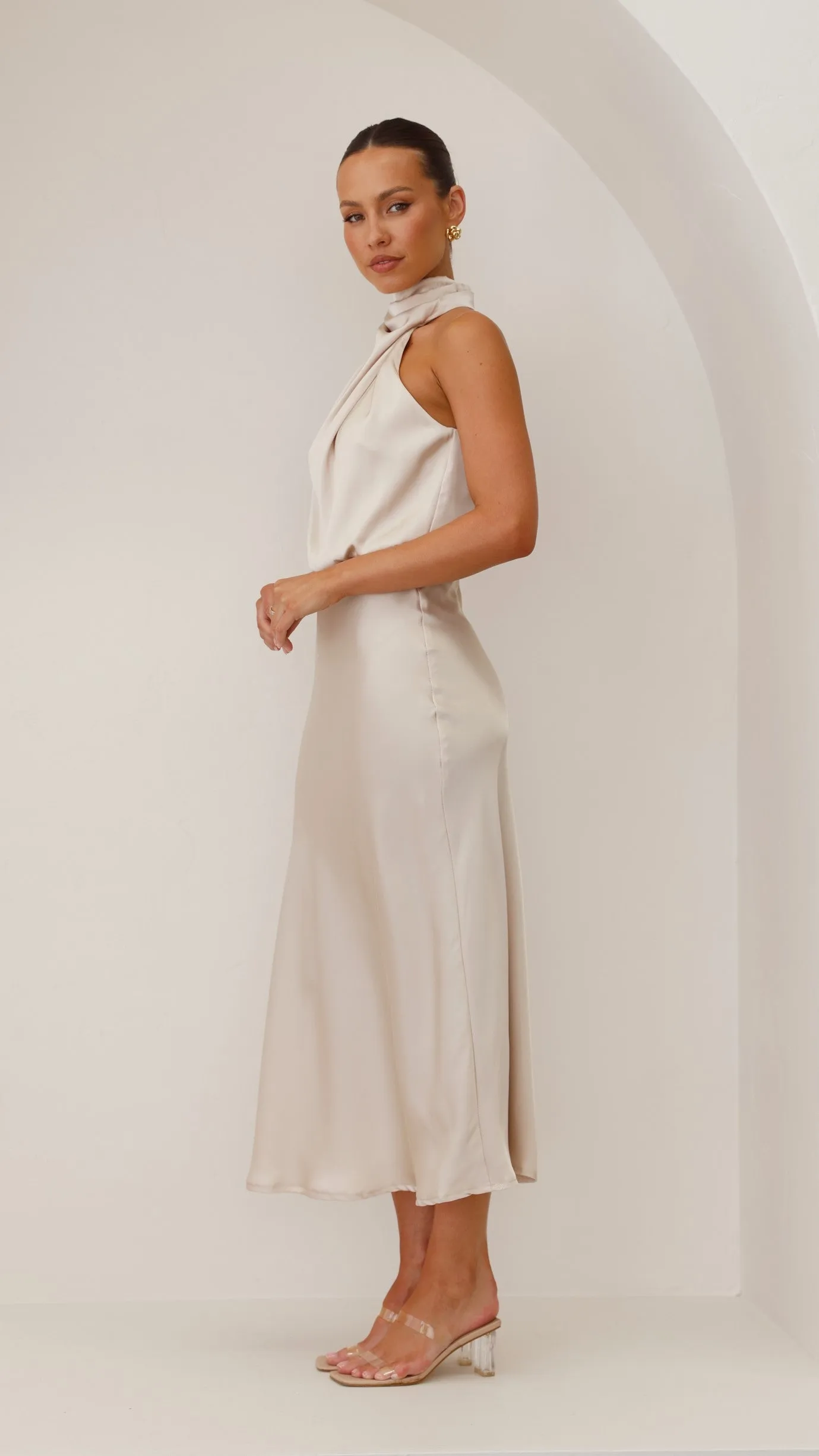 Esther Maxi Dress - Champagne