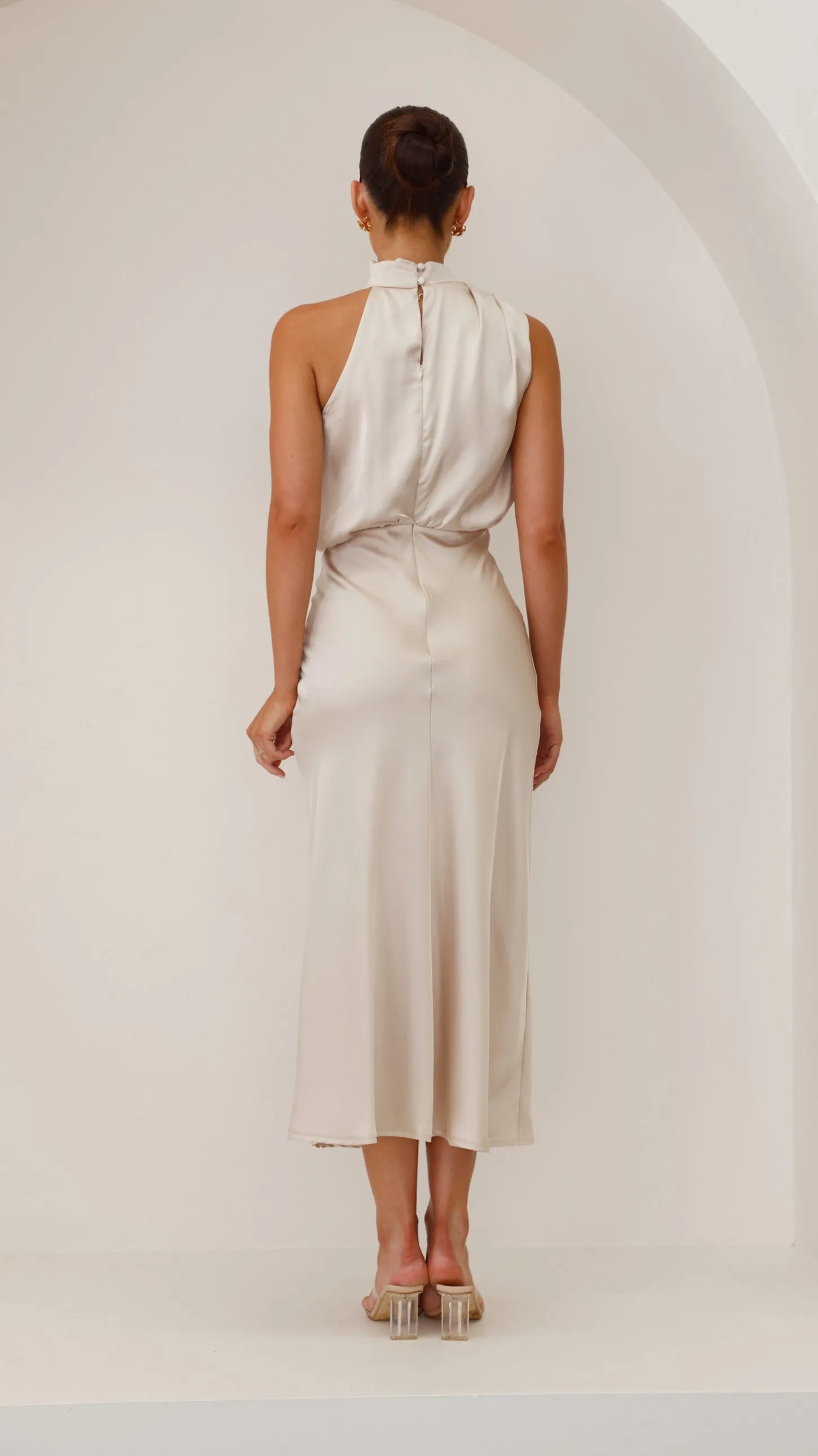 Esther Maxi Dress - Champagne