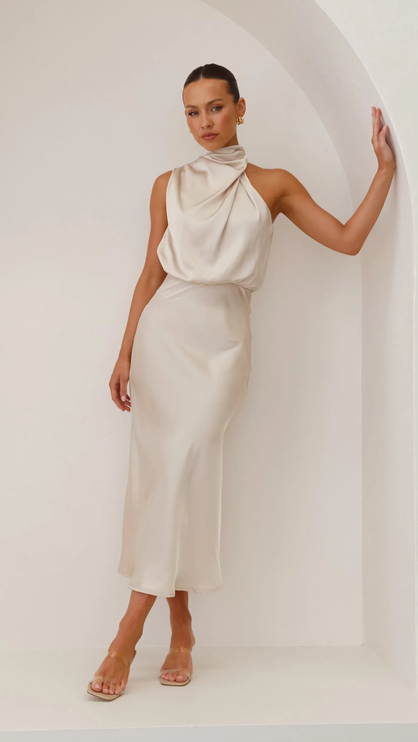 Esther Maxi Dress - Champagne