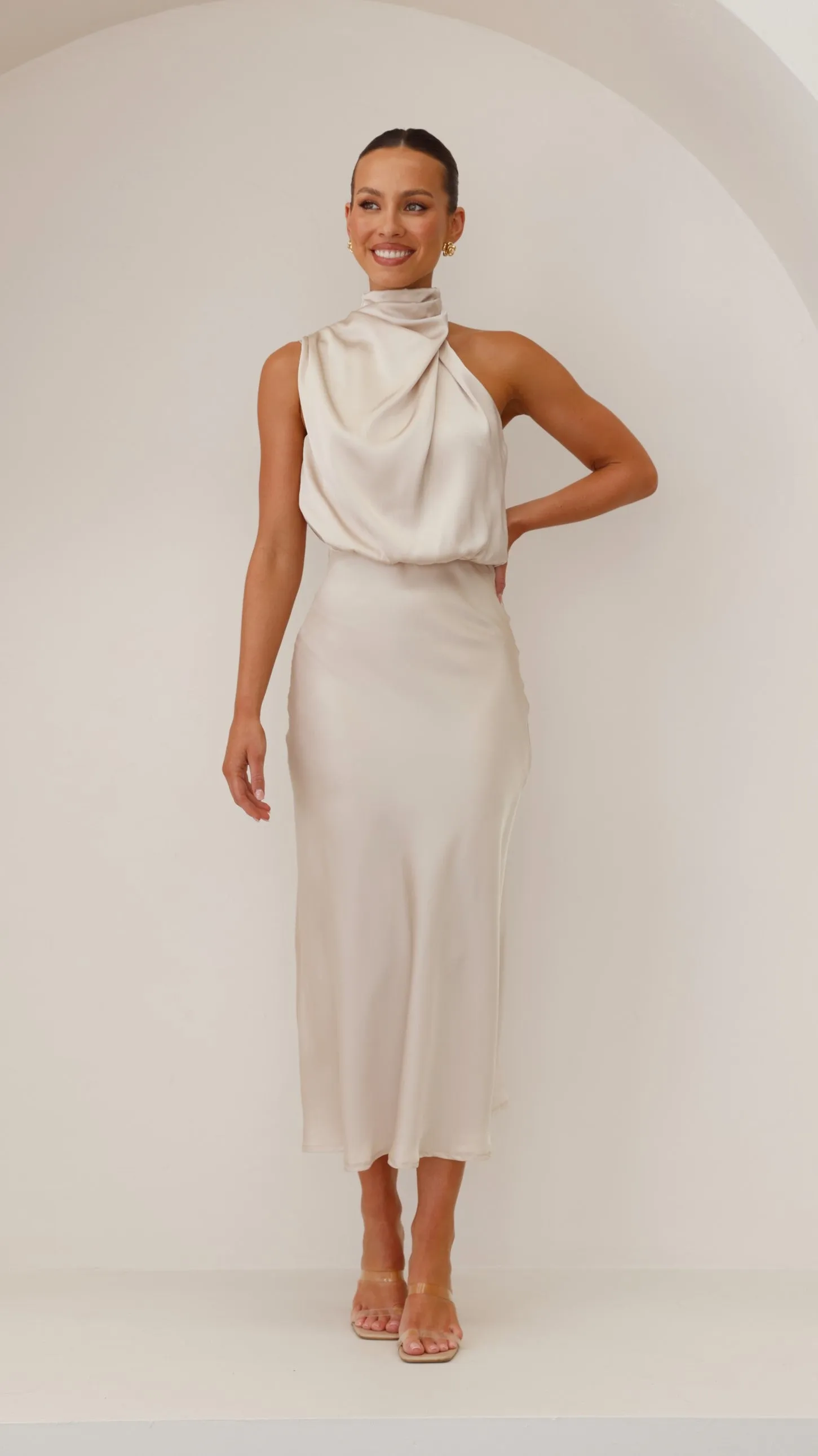 Esther Maxi Dress - Champagne