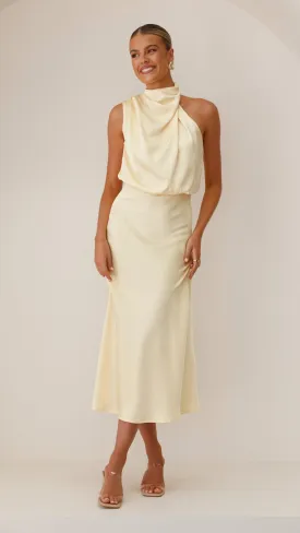 Esther Maxi Dress - Yellow