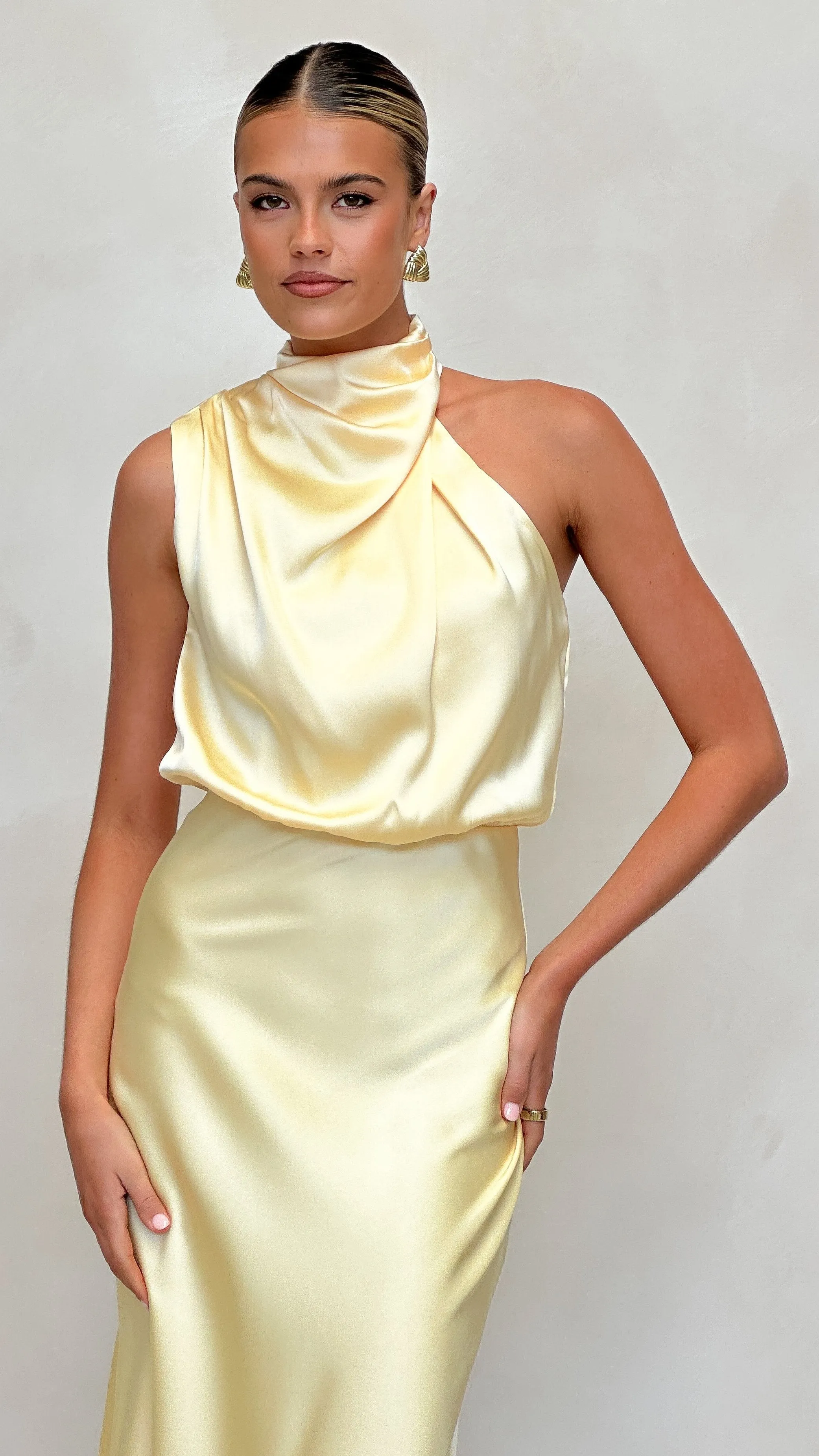 Esther Maxi Dress - Yellow