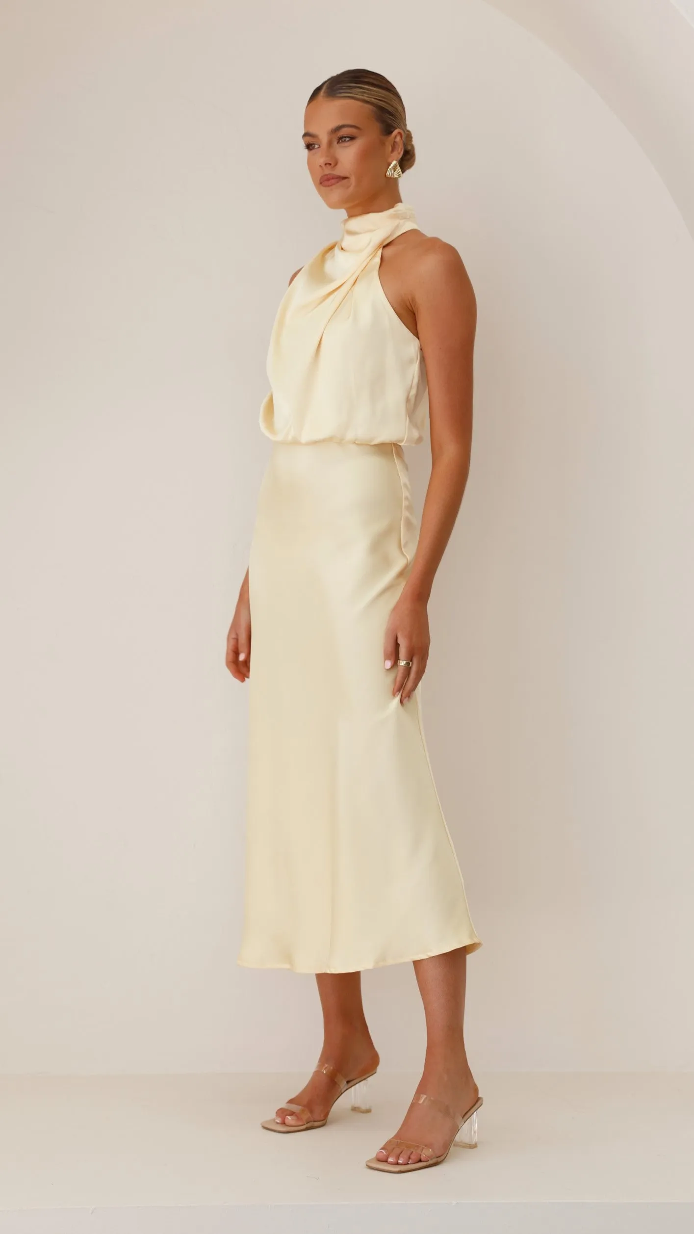 Esther Maxi Dress - Yellow