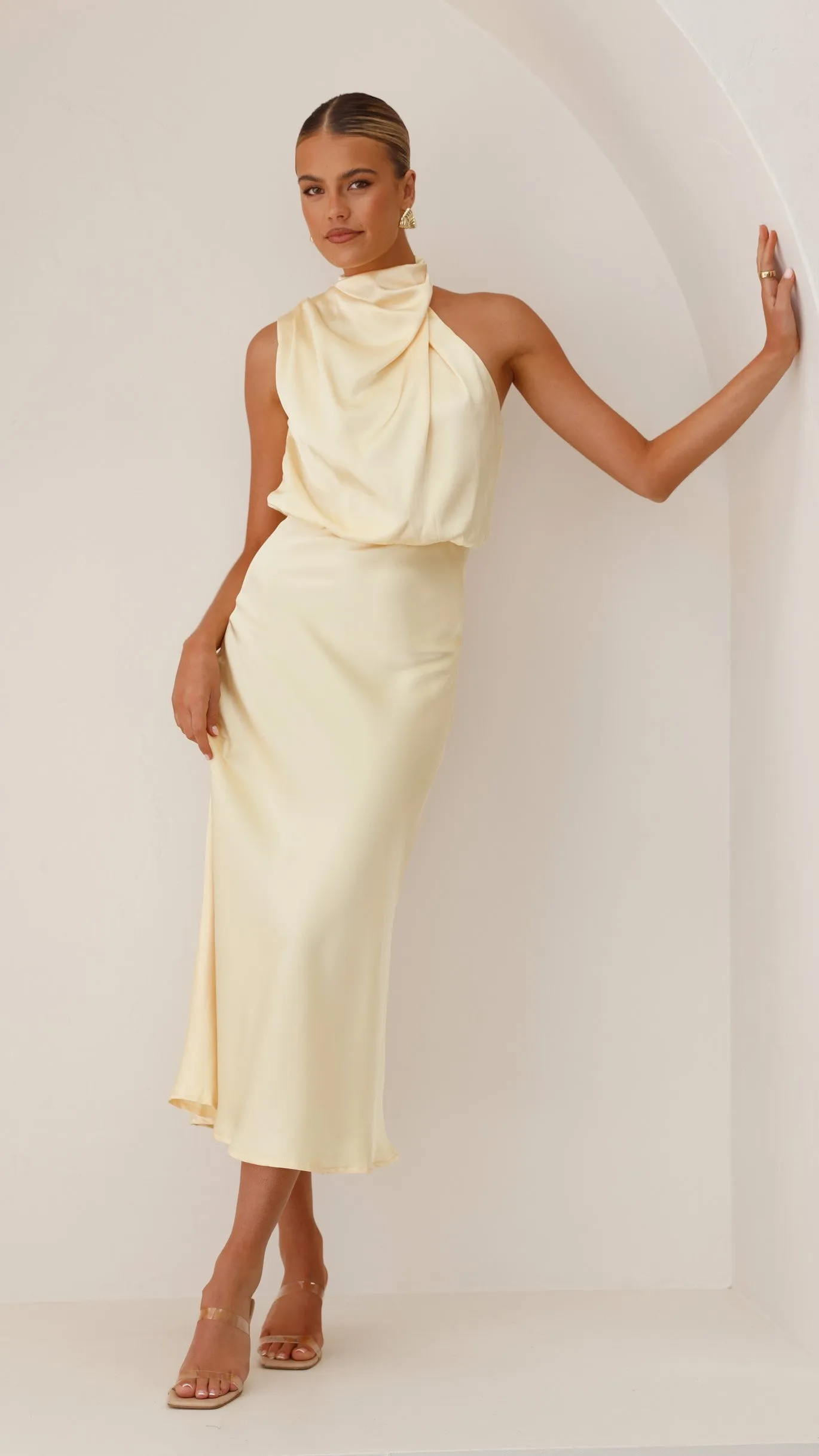 Esther Maxi Dress - Yellow