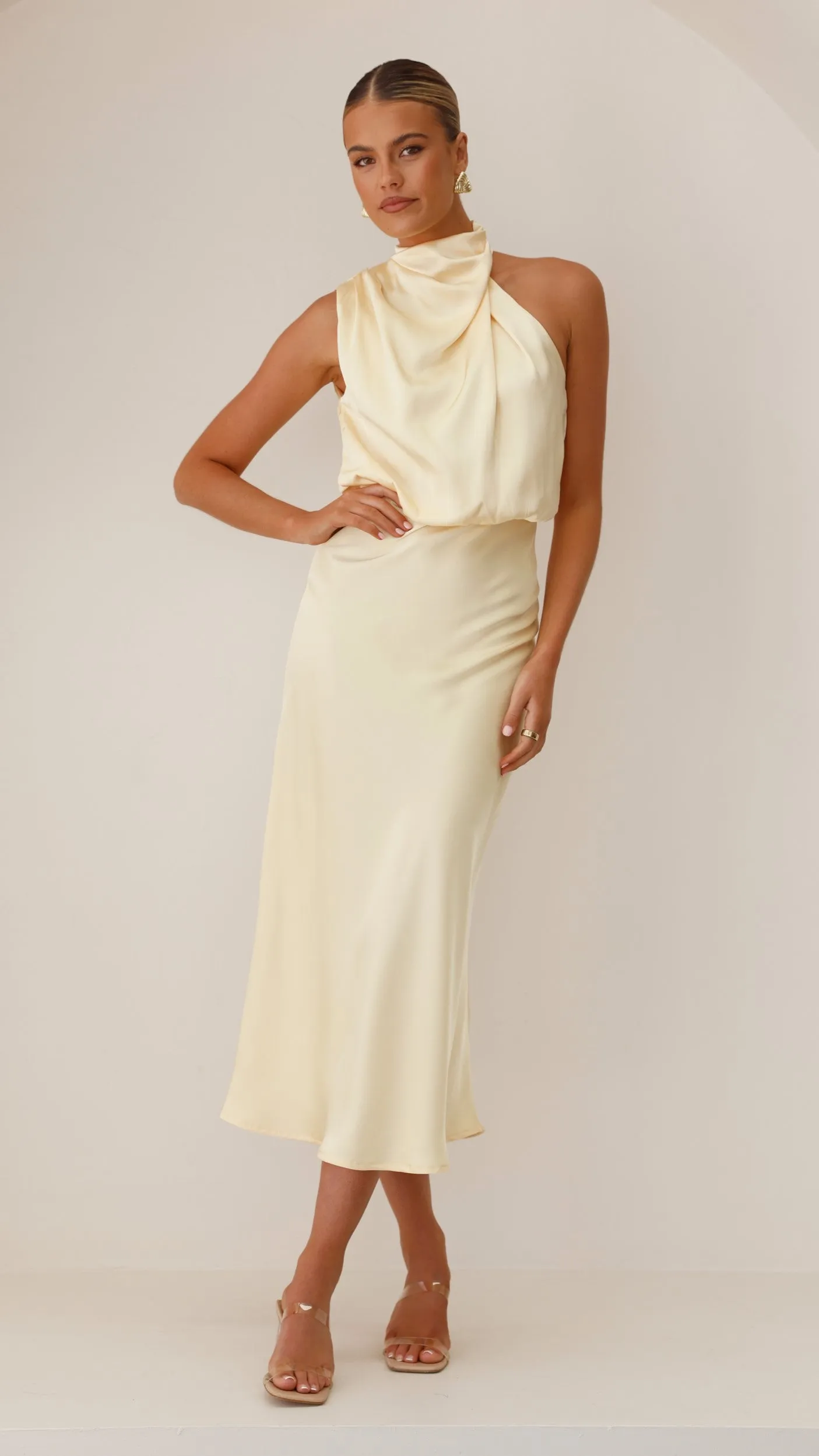 Esther Maxi Dress - Yellow