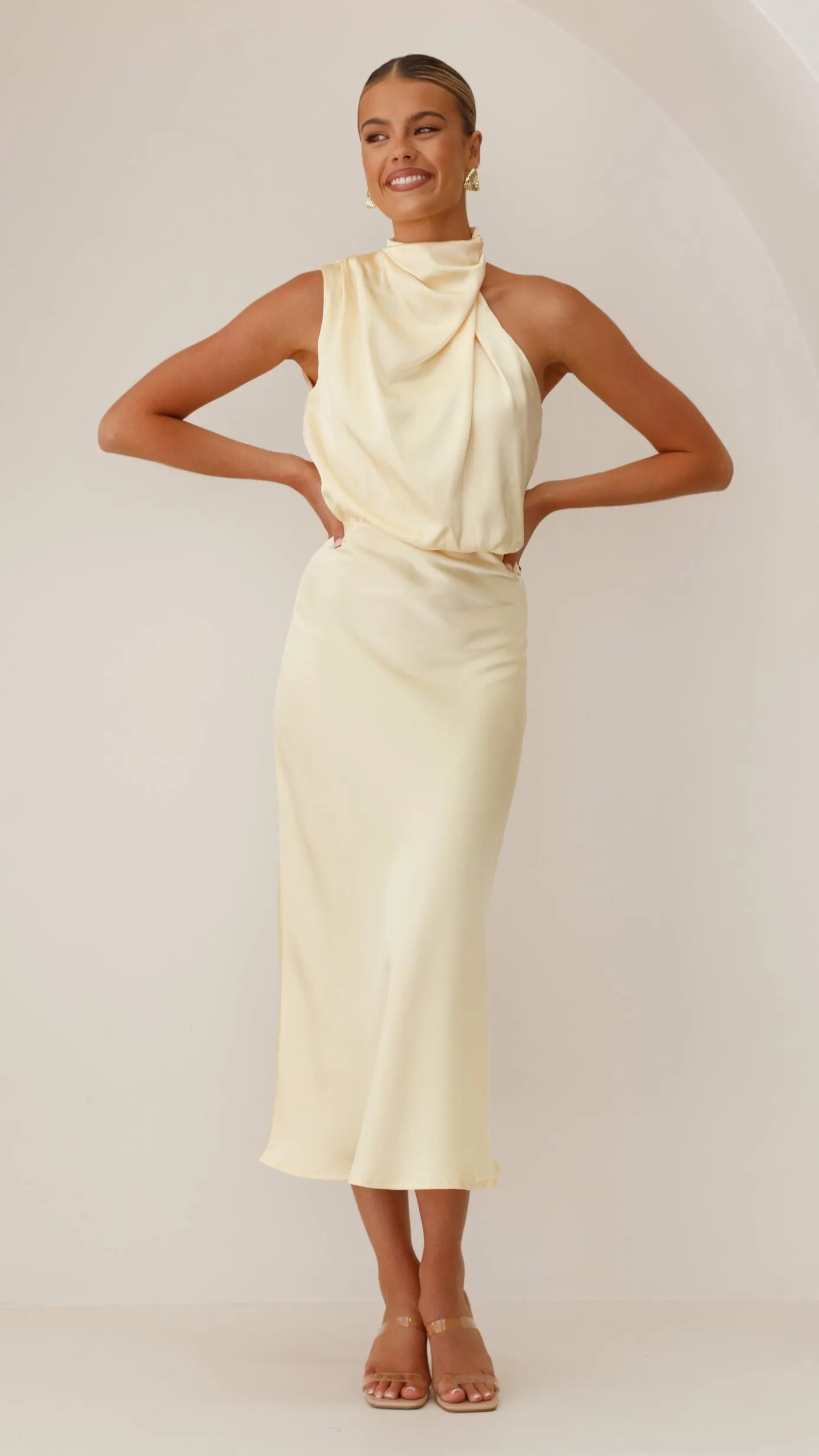 Esther Maxi Dress - Yellow